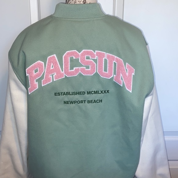 PACSUN OVERSIZED VARSITY JACKET - Picture 7 of 8